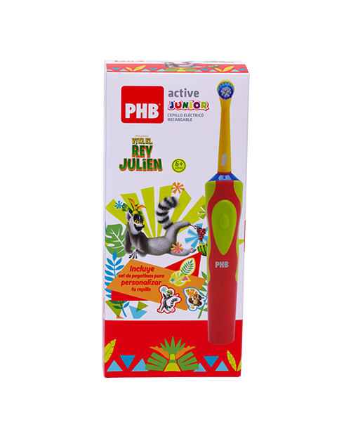 PHB Active Junior Cepillo Dental Eléctrico Rojo
