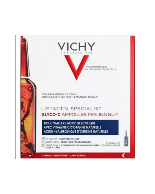 Vichy Liftactiv Specialist GLYCO-C Noche 10 Ampollas