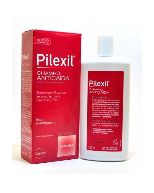 pilexil champu anticaida 300 ml.