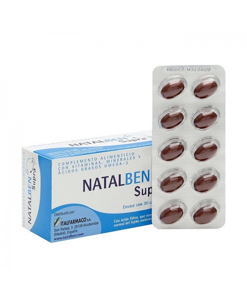 Farmacia Fuentelucha  Natalben Supra 30 capsulas